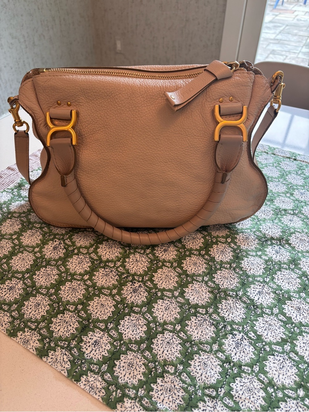 Chloe Marcie crossbody Leather Handbag - Picture 5 of 12
